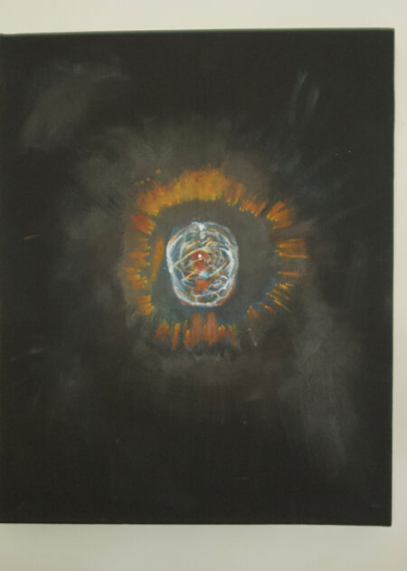 Eskimo Nebula Oil on Canvas - Bob Gordon Jones Art