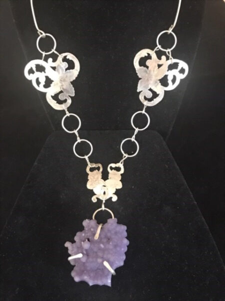 Manakarra Grape Agate Necklace - Mary Page Jewelry