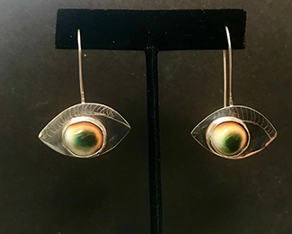 Eyes Have It Earrings - Mary Page Jones Jewelry